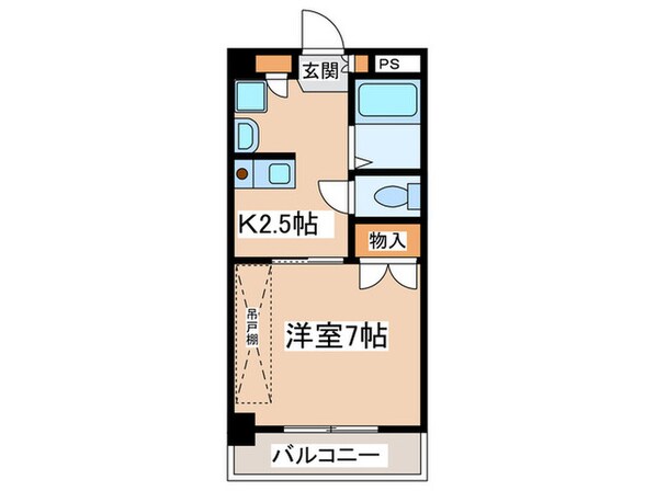 ラポ－ル鶴嶺の物件間取画像